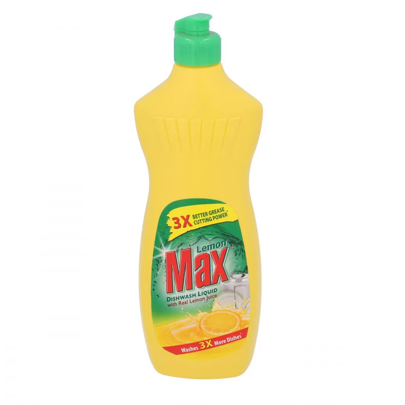 8886950096179_2 LEMON MAX DISHWASH LIQUID LEMON 475 ML - Image 1