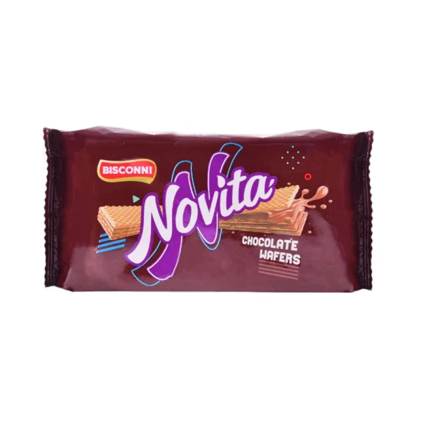 BISCONNI NOVITA CHOCOLATE WAFERS 40 GM