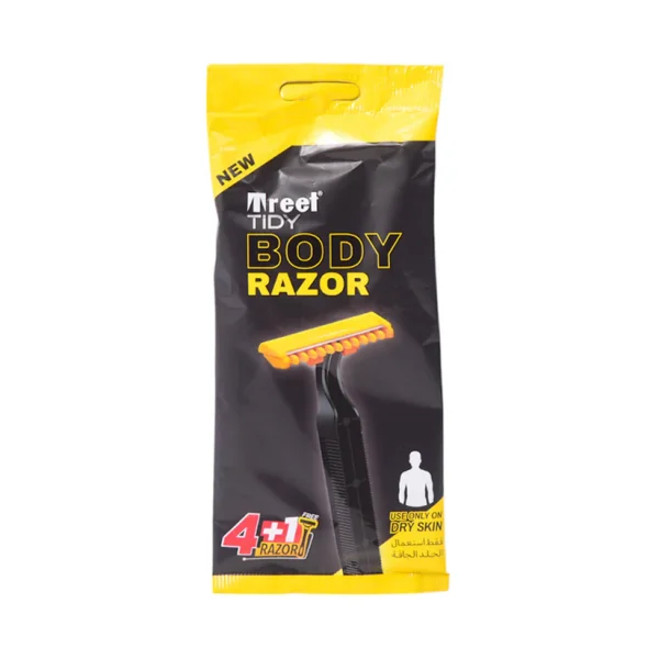 TREET TIDY BODY RAZOR (4+1) PROMO PACK