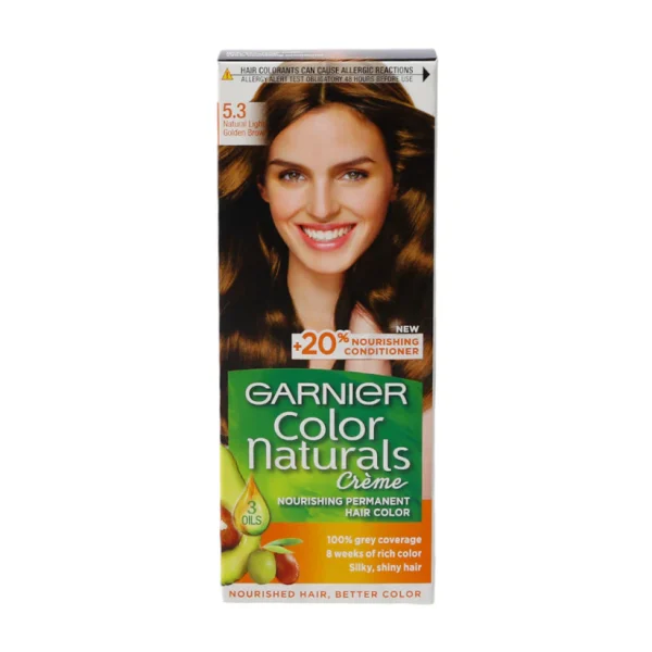 GARNIER COLOR NATURALS 5.3 LIGHT GOLDEN BROWN PC