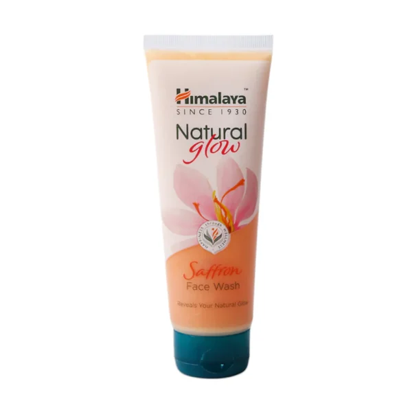 HIMALAYA NATURAL GLOW SAFFRON FACEWASH 100 ML
