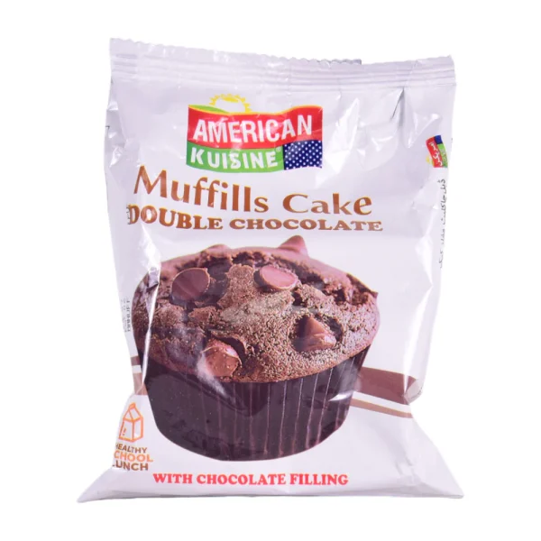 AMERICAN KUISINE MUFFILLS DOUBLE CHOCOLATE CAKE 28 GM