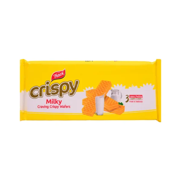 TRACK CRISPY WAFERS MILKY 75GM