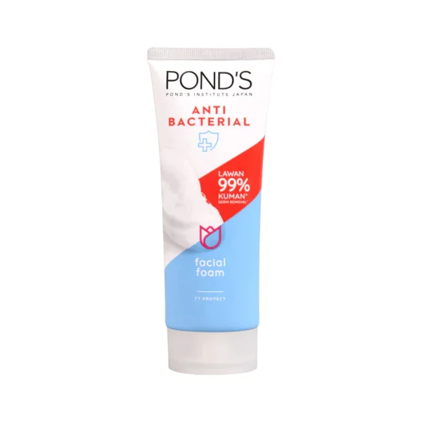 PONDS ANTI BACTERIAL FACIAL FOAM 100 GM
