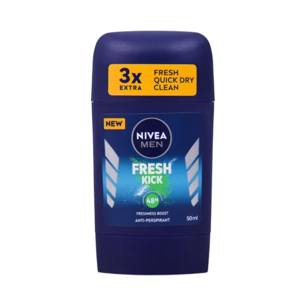 NIVEA DEODORANT ROLL ON STICK FRESH KICK FOR MEN 50 ML