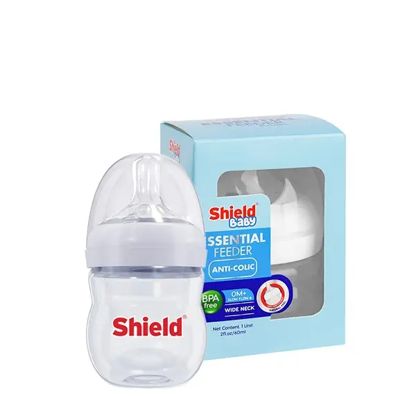 A5R2d365bwqd8O7 SHIELD BABY ESSENTIAL FEEDER ANTI COLIC 60ML - Image 1