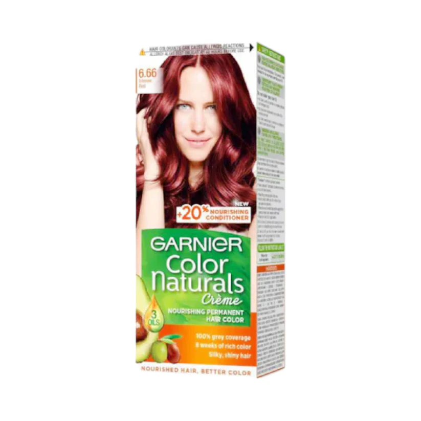 AFP-000071411 GARNIER COLOR NATURALS HAIR COLOR CREME INTENSE RED 6.66 PC - Image 1