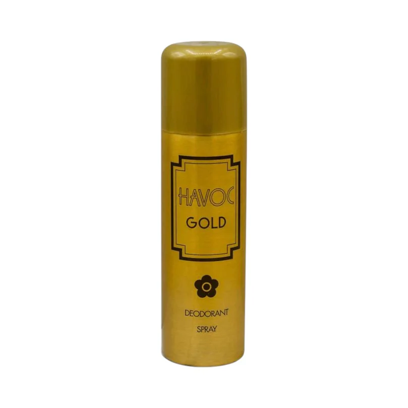AFP-000071691_9c957e13-7bad-416b-a53c-4f58551f4551 HAVOC DEODORANT SPRAY GOLD 200 ML - Image 1