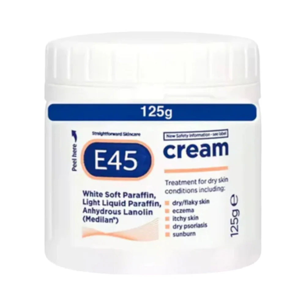 AFP-000079193_9b2a66eb-b0c9-4443-ac5b-d1cd4e03c6a5 E45 CREAM FOR DRY SKIN JAR 125 GM - Image 1