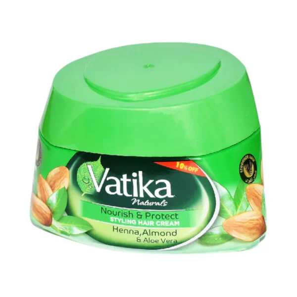 VATIKA HAIR CREAM HENNA ALMOND ALOE VERA 140 ML