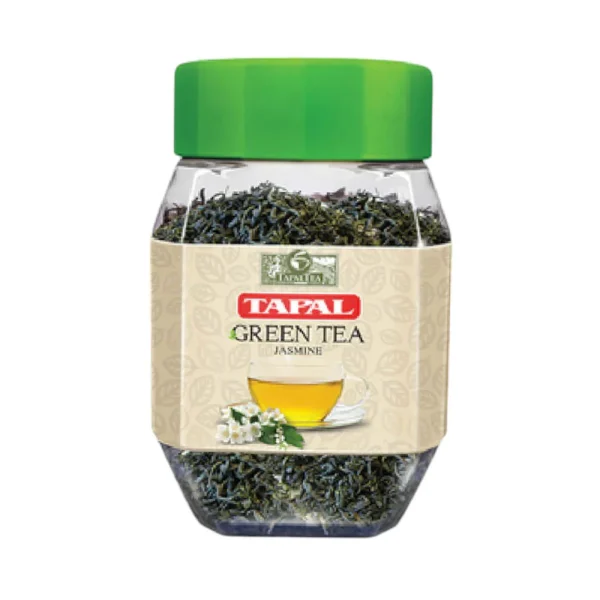 TAPAL JASMINE GREEN TEA JAR 100 GM