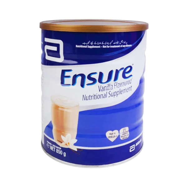 ENSURE NUTRI SUPPLEMENT POWDER VANILLA TIN 850 GM
