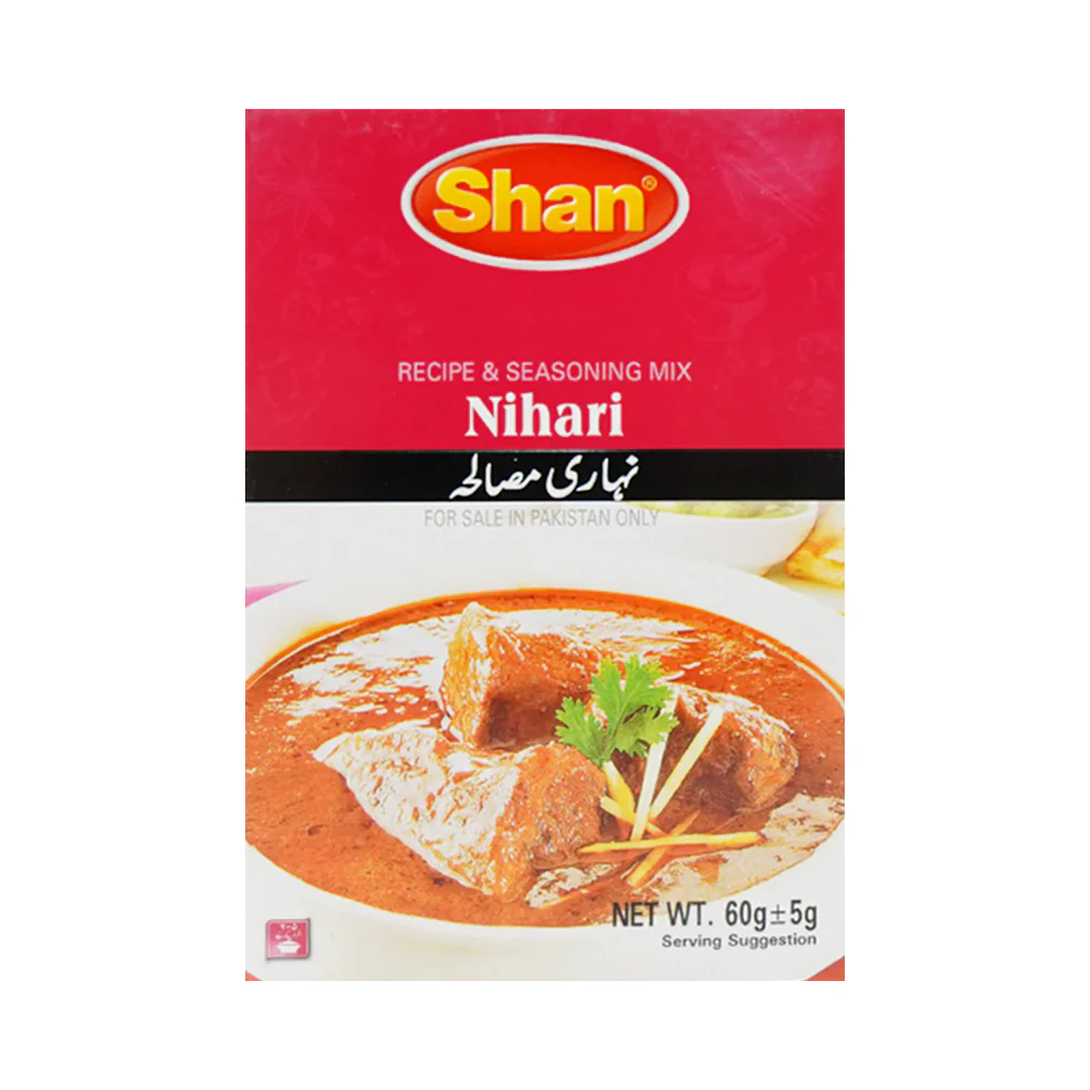 AFP-000114439_ad517274-2b74-4c1c-8cf9-ab1882703ba5 SHAN MASALA NIHARI 60 GM - Image 1