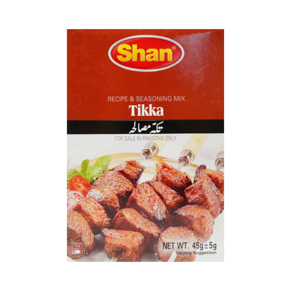 AFP-000114446_2c08aec3-e01a-45f1-9cef-e9c6fc39d517 SHAN MASALA TIKKA 45 GM - Image 1