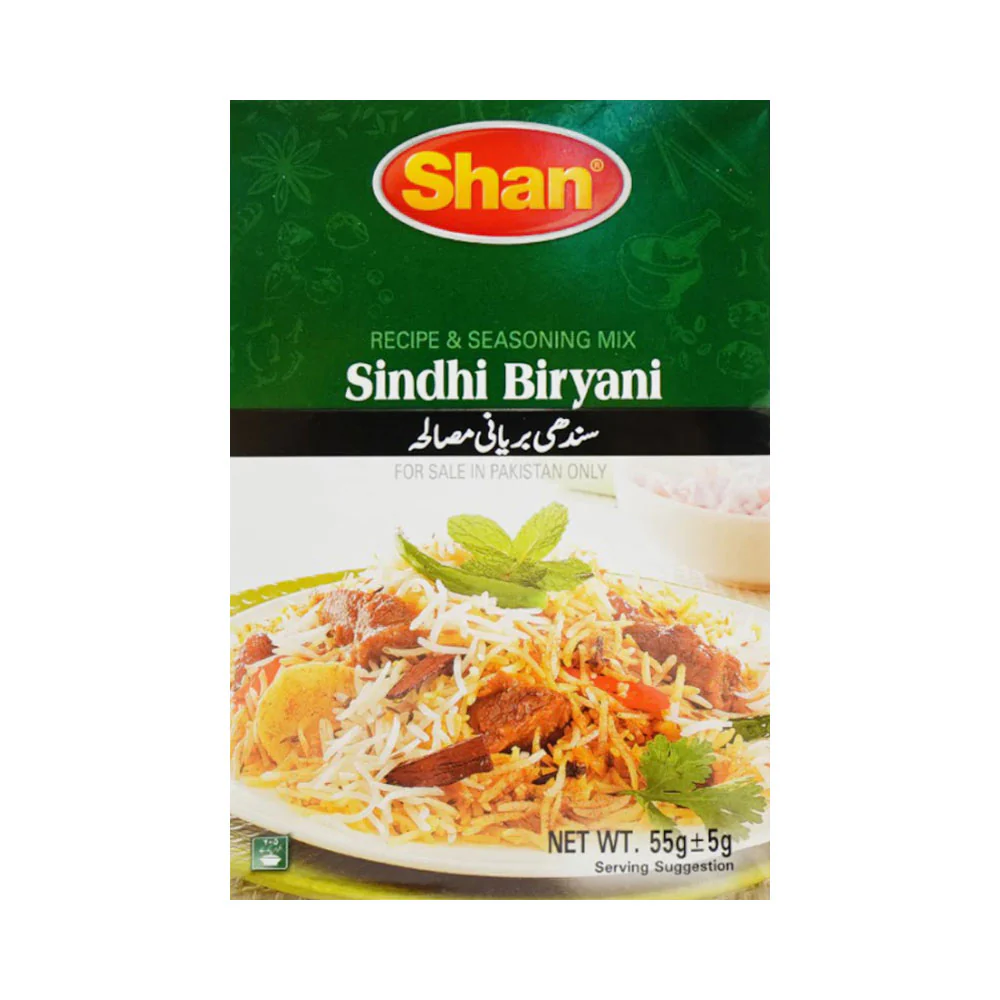 AFP-000114453_cc8517cf-eece-4fb5-a03b-5491e72d8659 SHAN MASALA SINDHI BIRYANI 55 GM - Image 1