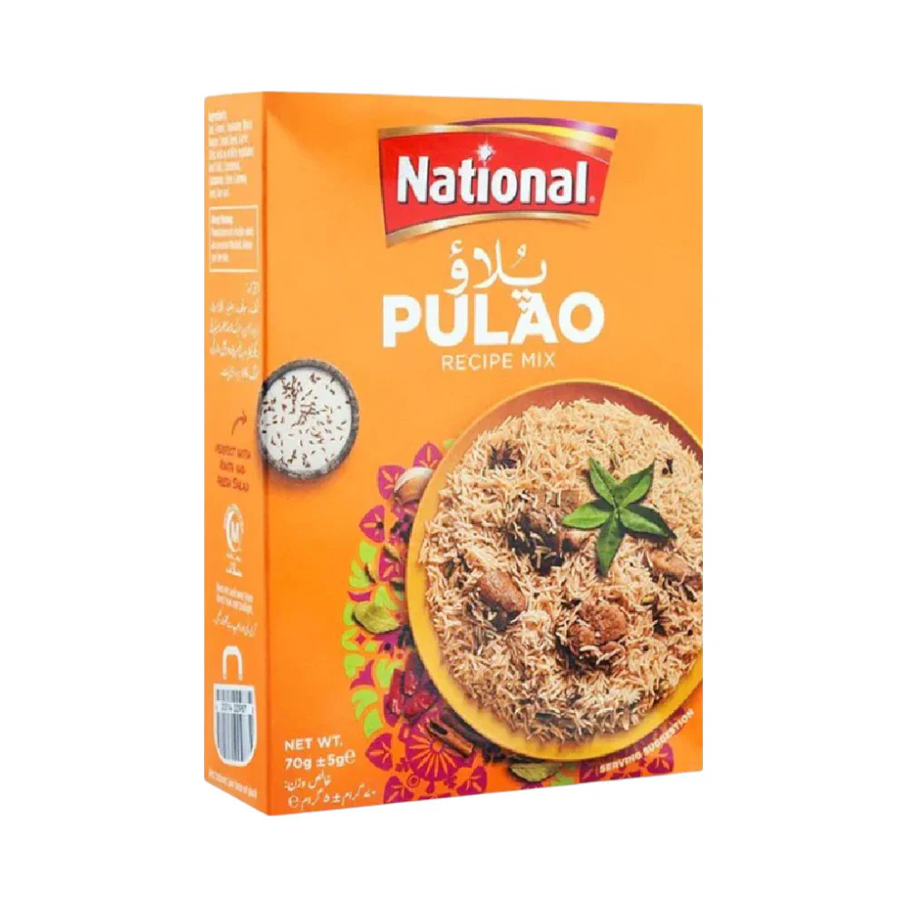 AFP-000114548_2350bb44-875d-4fc8-bc86-0e29ffe163fa NATIONAL MASALA PULAO MIX 70 GM - Image 1
