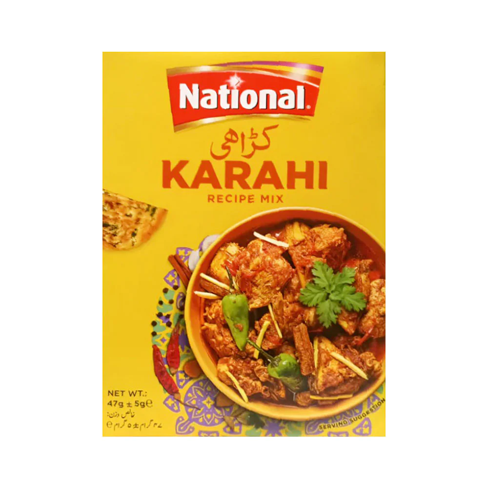 AFP-000114555_2c51f9a4-14e9-487b-b374-ee3139c8b335 NATIONAL MASALA KARAHI GOSHT MIX 47 GM - Image 1