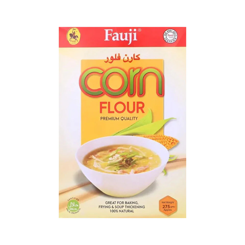 AFP-000114825_9084b705-bd49-4e79-8ff5-fb0e5f68c3a0 FAUJI CORN FLOUR 275 GM - Image 1