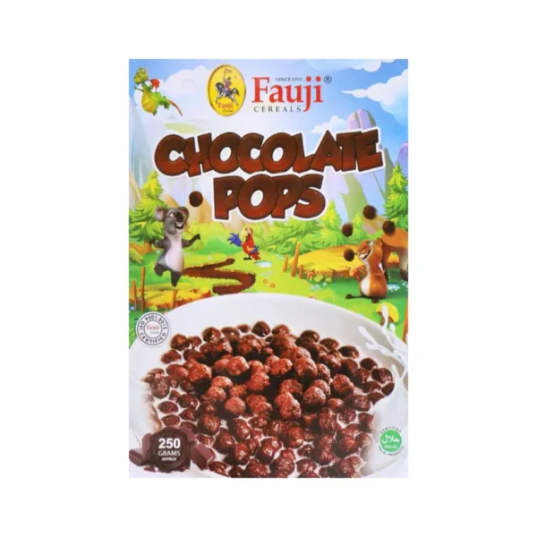 FAUJI CEREAL CHOCOLATE POPS 250 GM