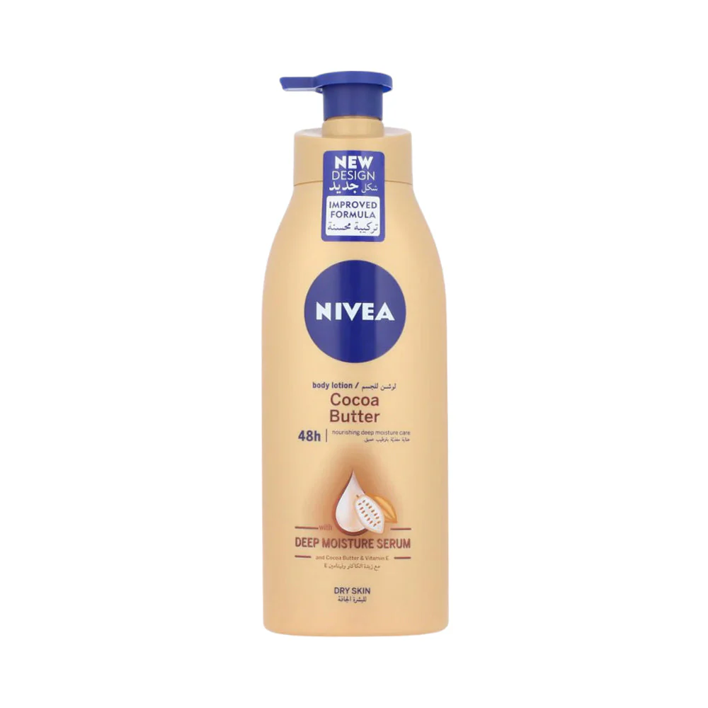 AFP-000116356_0b4e7749-8bae-4ee5-af0a-5ebf7d3b9566 NIVEA BODY LOTION COCOA BUTTER FOR DRY SKIN 400 ML - Image 1