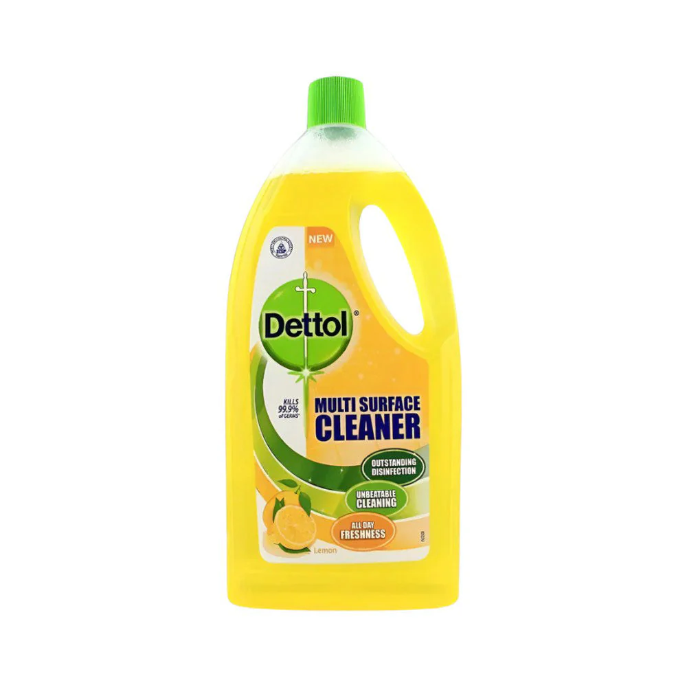 AFP-000117731_91e44410-ed3d-497b-aa58-5fc2d5479893 DETTOL SURFACE CLEANER MULTI LEMON 1 LTR - Image 1