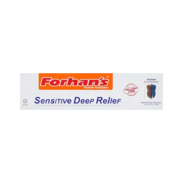 FORHANS TOOTH PASTE SENSITIVE DEEP RELIEF 50 GM