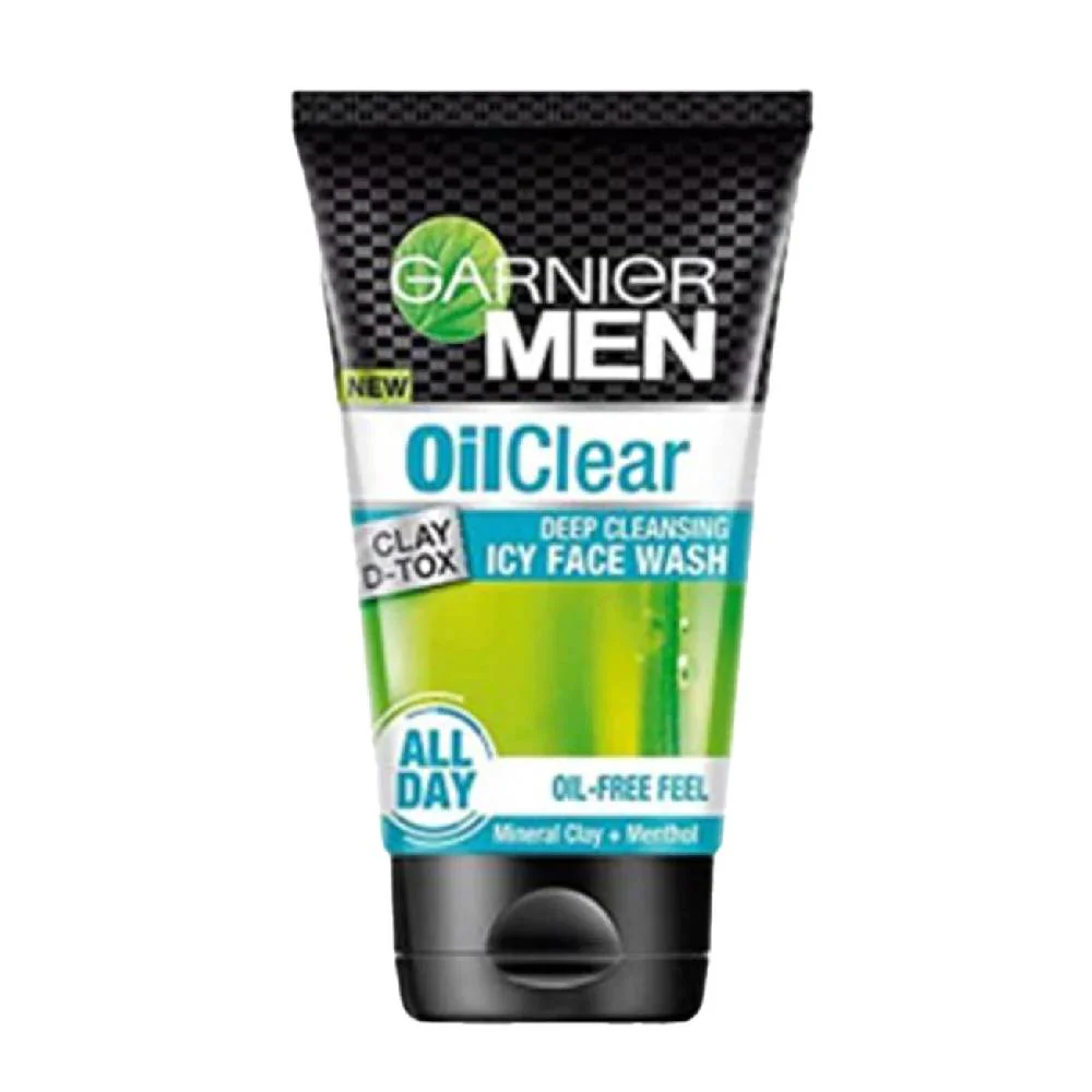 AFP-000130659 GARNIER MEN OIL CLEAR DEEP CLEANSING FACE WASH 100ML - Image 1