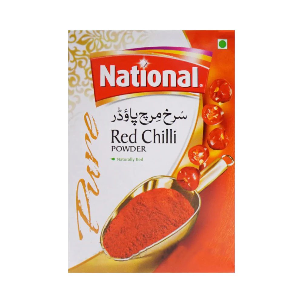 AFP-000165604_1008eee3-e0ef-434f-8fed-be7d63e74002 NATIONAL CHILLI POWDER 100 GM - Image 1