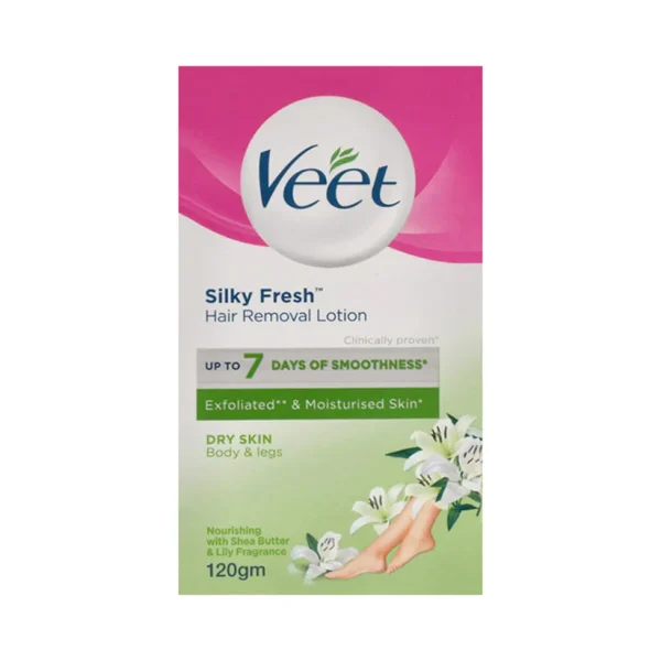 VEET HAIR REMOVAL LOTION DRY SKIN 120 GM