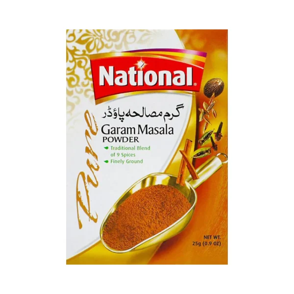 NATIONAL GARAM MASALA POWDER 25GM