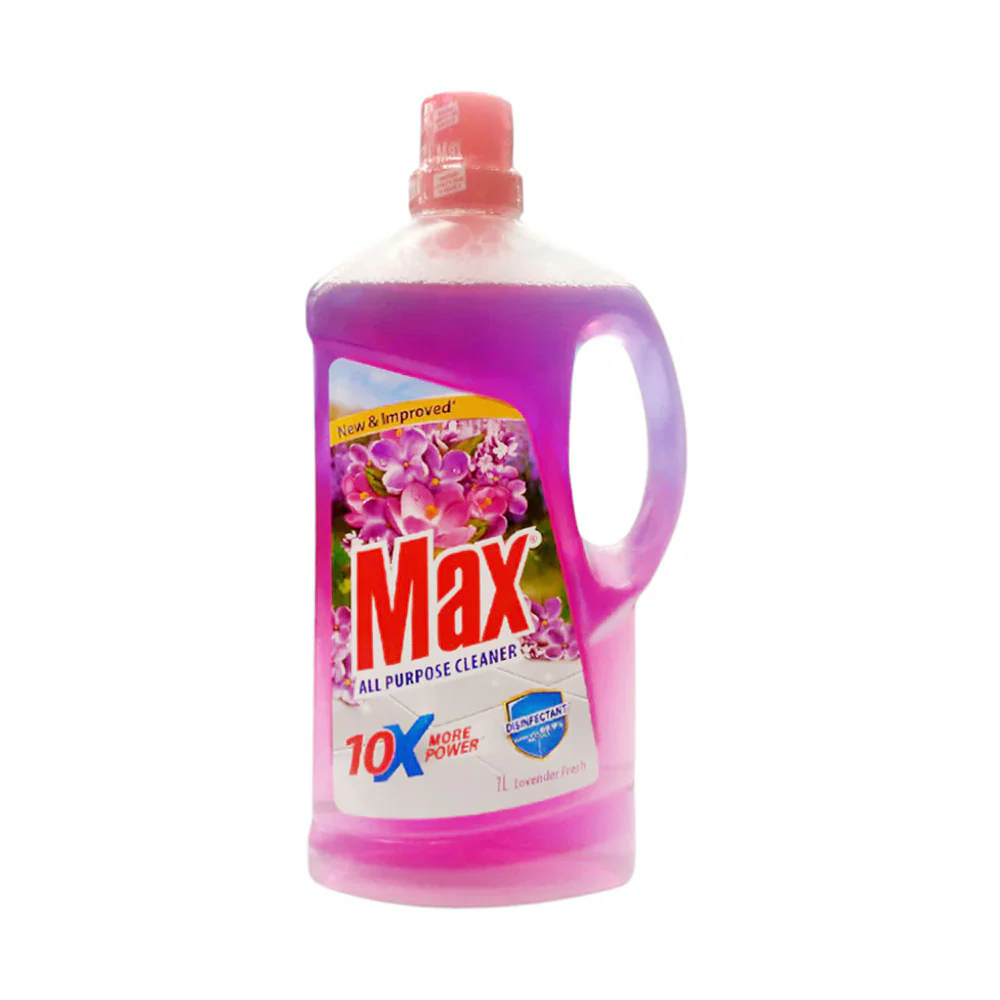 AFP-000236044 MAX CLEANER ALL PURPOSE LAVENDER FRESH 1 LTR - Image 1