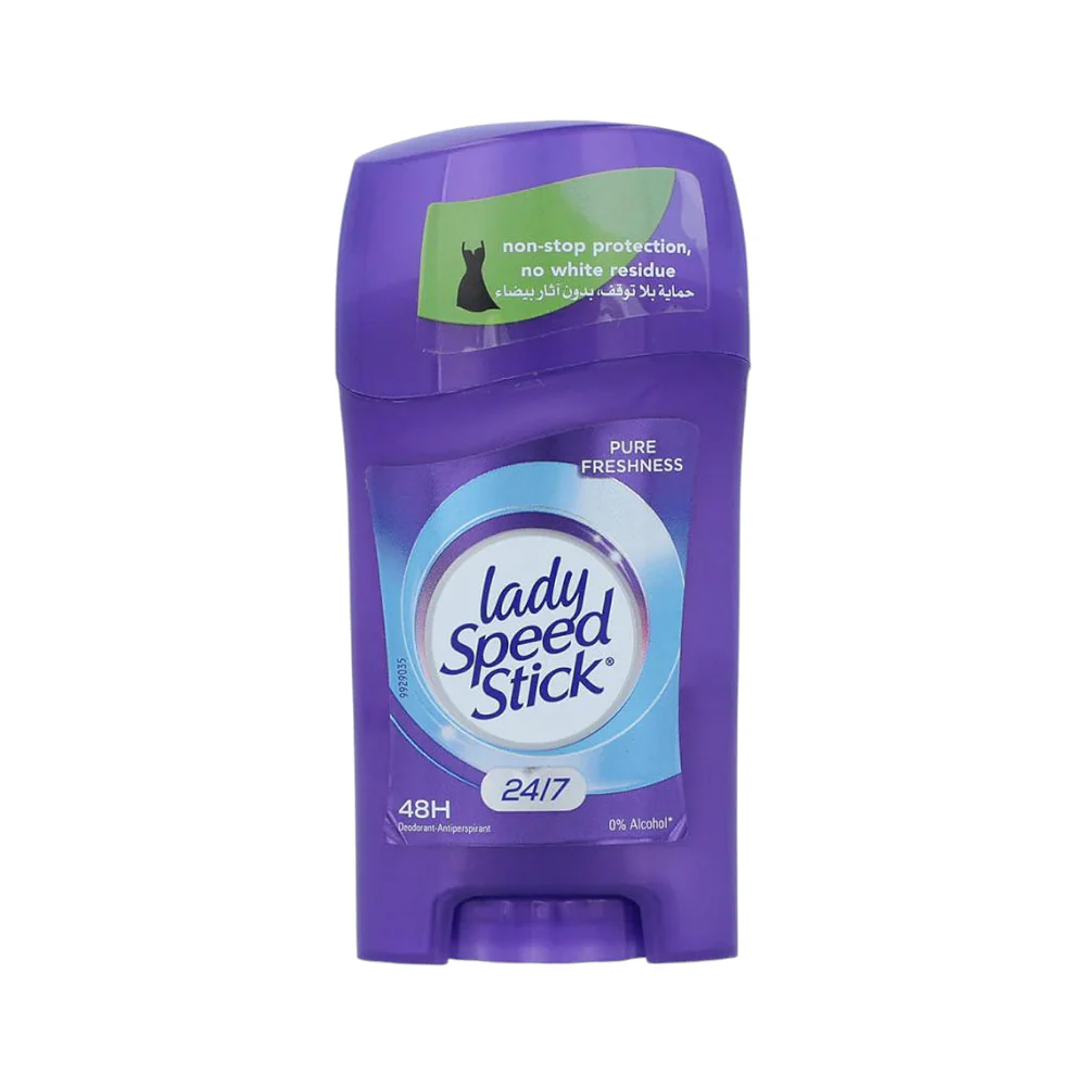 AFP-000291253_75d4bf1e-df4b-4895-8298-13a9086bc5bb LADY SPEED DEO STICK PURE FRESHNESS 48H 45 GM - Image 1