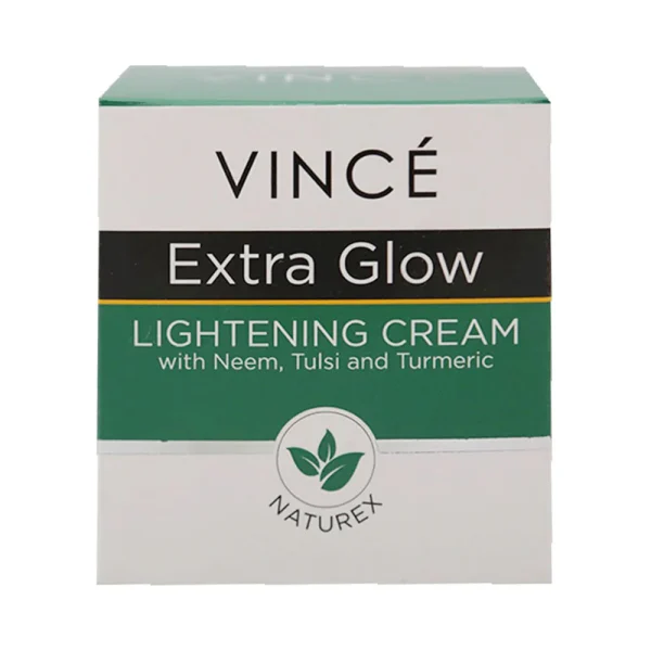 VINCE EXTRA GLOW LIGHTENING CREAM WITH NEEM TULSI & TURME 40