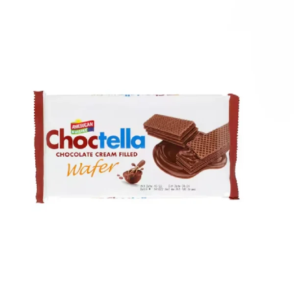 AMERICAN KUISINE CHOCOLATE CREAM FILLED WAFER 100 GM