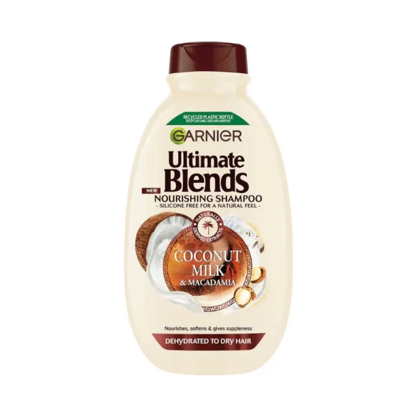 GARNIER ULTIMATE BLENDS SHAMPOO COCONUT MILK 400 ML