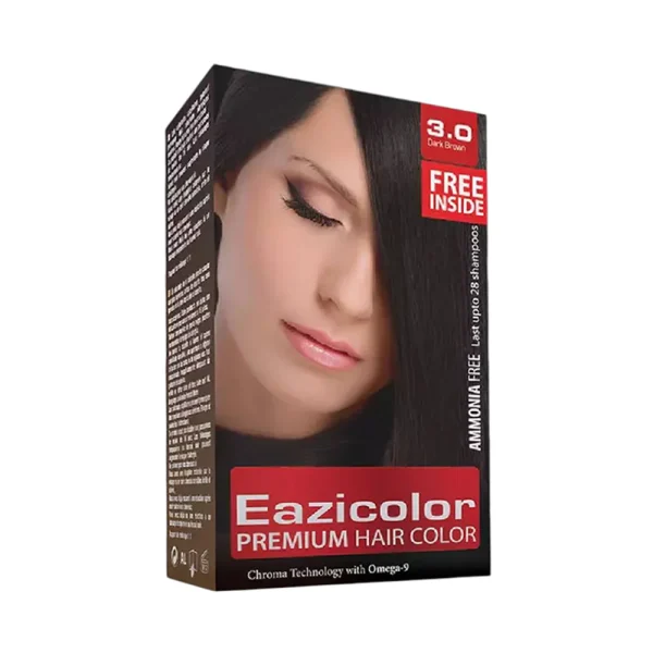 EAZICOLOR PREMIUM KIT FOR WOMEN 3.0 DARK BROWN