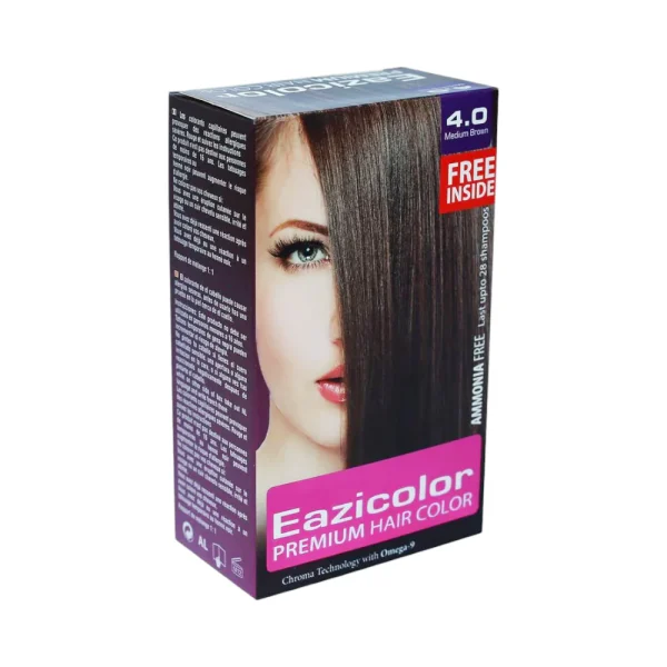 EAZICOLOR PREMIUM KIT FOR WOMEN 4.0 MEDIUM BROWN