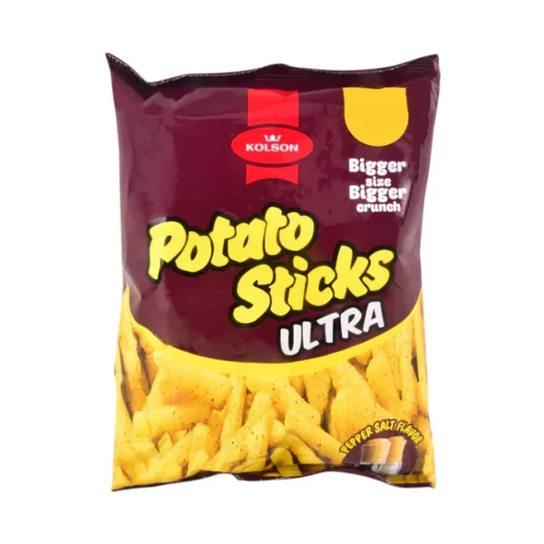 KOLSON POTATO STICKS PEPPER & SALT 38GM
