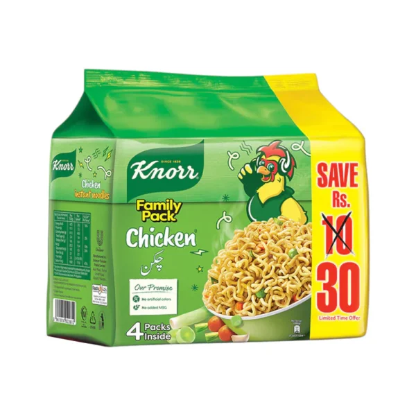 KNORR NOODLES CHICKEN FAMILY PACK