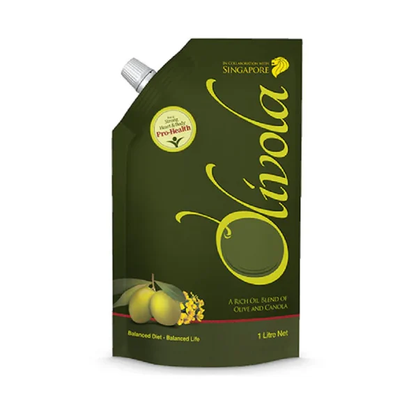 MEZAN OLIVOLA OLIVE AND CANOLA OIL 1 LTR POUCH