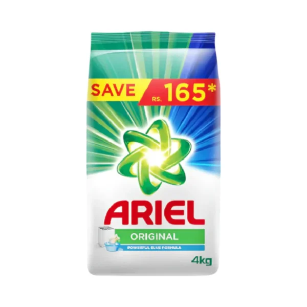 ARIEL WASHING POWDER ORIGINAL POUCH 4 KG