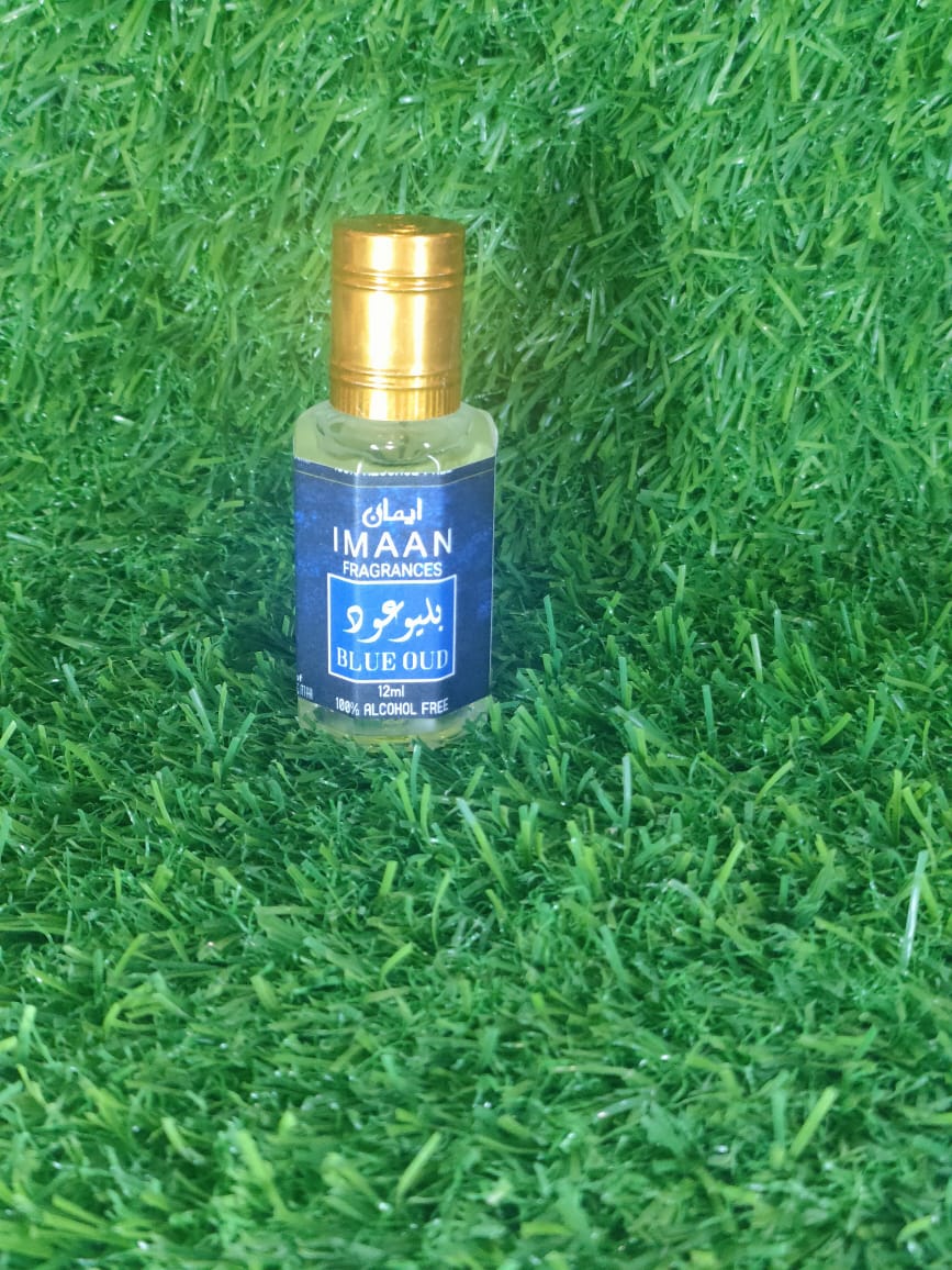 BLUE Imman Fragrance Blue OUD 12ML - Image 1