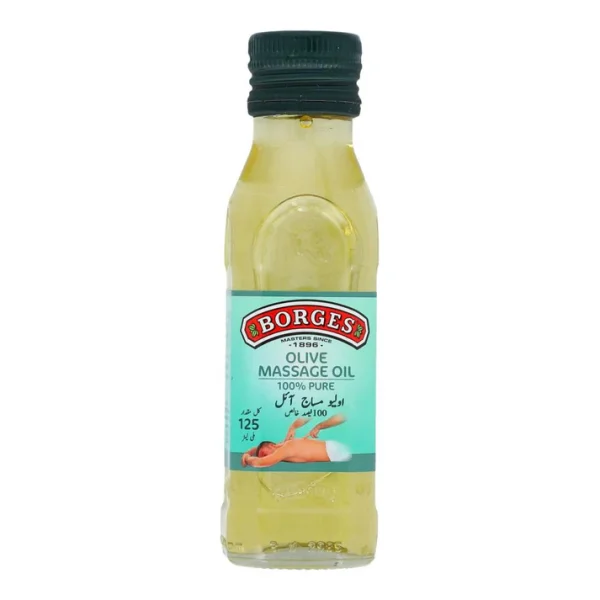 BORGES OLIVE MASSAGE OIL 125 ML