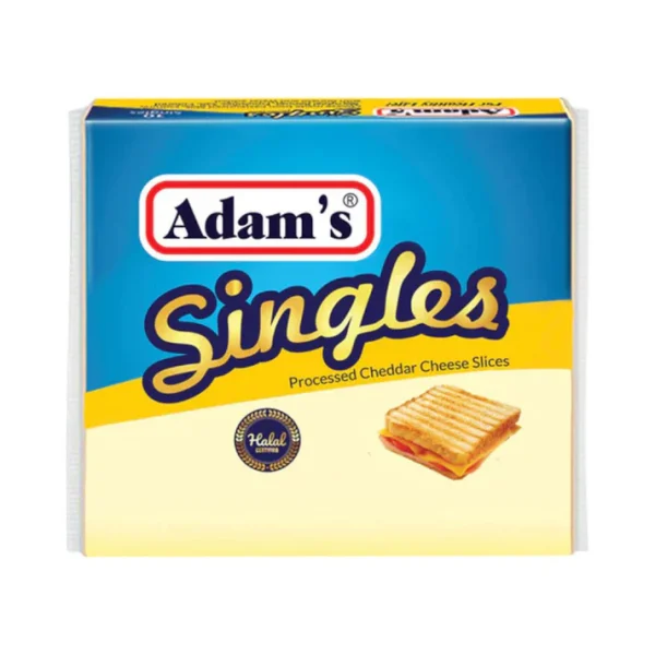 ADAMS SINGLES CHEDDAR SLICES 200GM