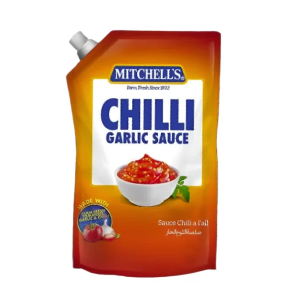 MITCHELLS CHILLI GARLIC SAUCE POUCH 800 GM