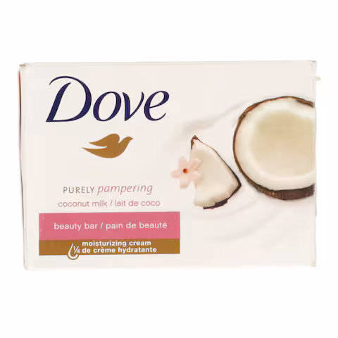 COCONUT DOVE SOAP PAMPERING COCONUT MILK 106GM - Image 1