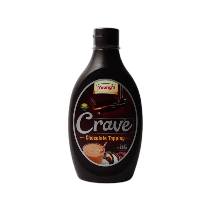 CRAV CHO 623 YOUNGS CRAVE CHOCOLATE TOPPING 623GM - Image 1