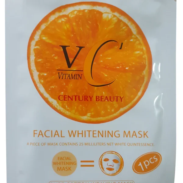 BIOAQUA VITAMIN C CENTURY BEAUTY WHITENING FACIAL MASK