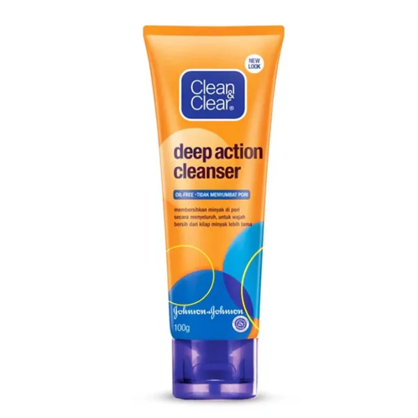 CLEAN & CLEAR DEEP ACTION FACE WASH 100 GM