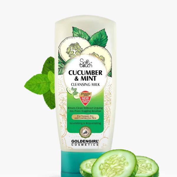 SOFT TOUCH CUCUMBER & MINT CLEANSING MILK 25OML